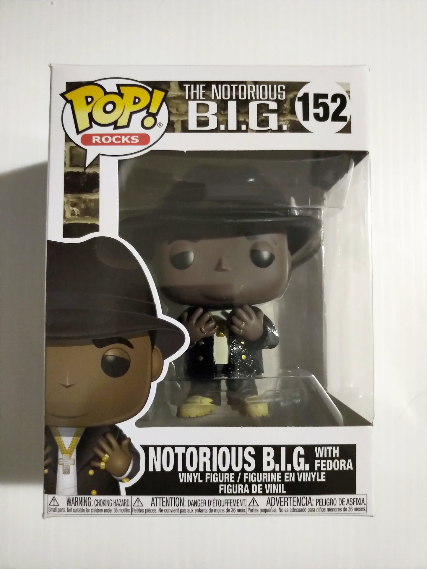 Notorious B.I.G. with Fedora Funko Pop #152