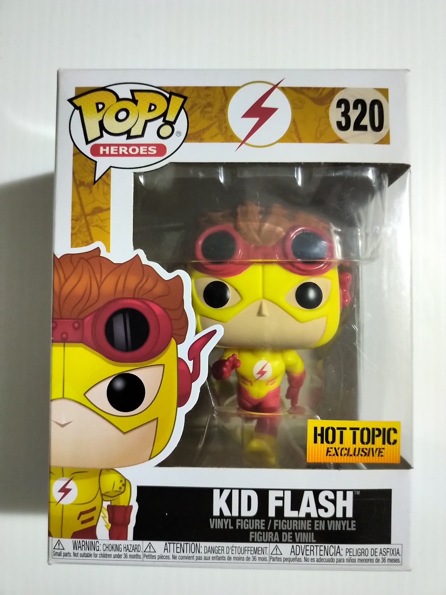 Kid Flash (Young Justice) Funko Pop #320 Hot Topic Exclusive DC