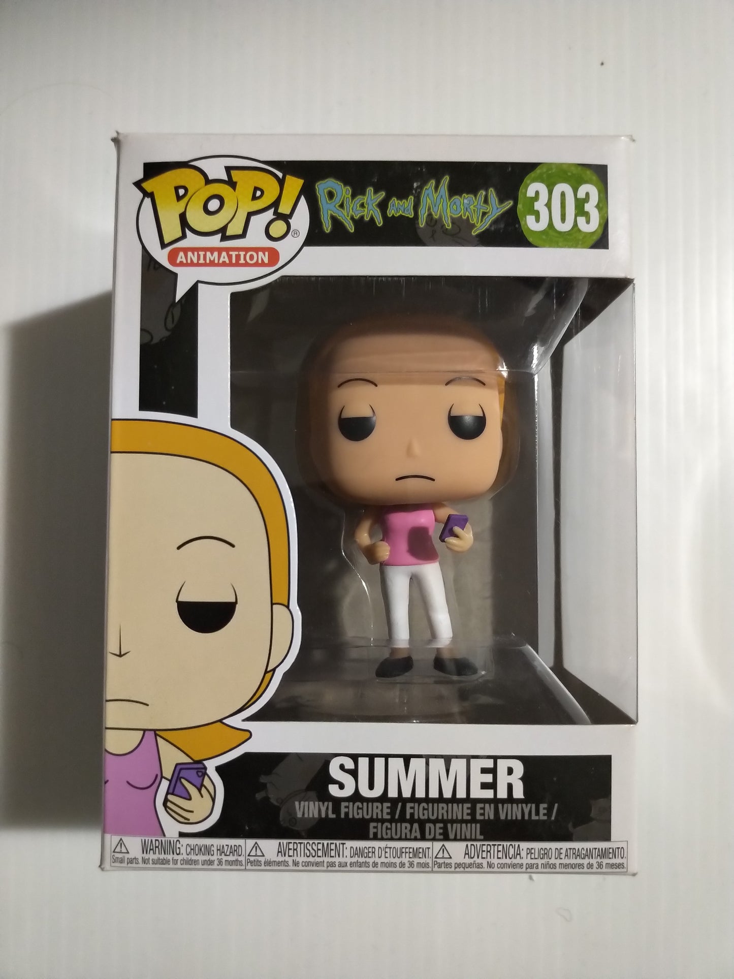 Summer (With Phone) Funko Pop #303 Rick and Morty