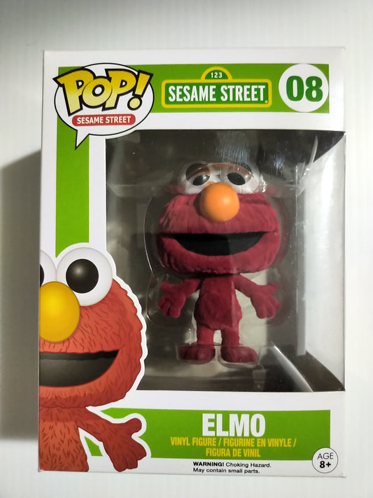 Elmo Funko Pop #08 Flocked Sesame Street