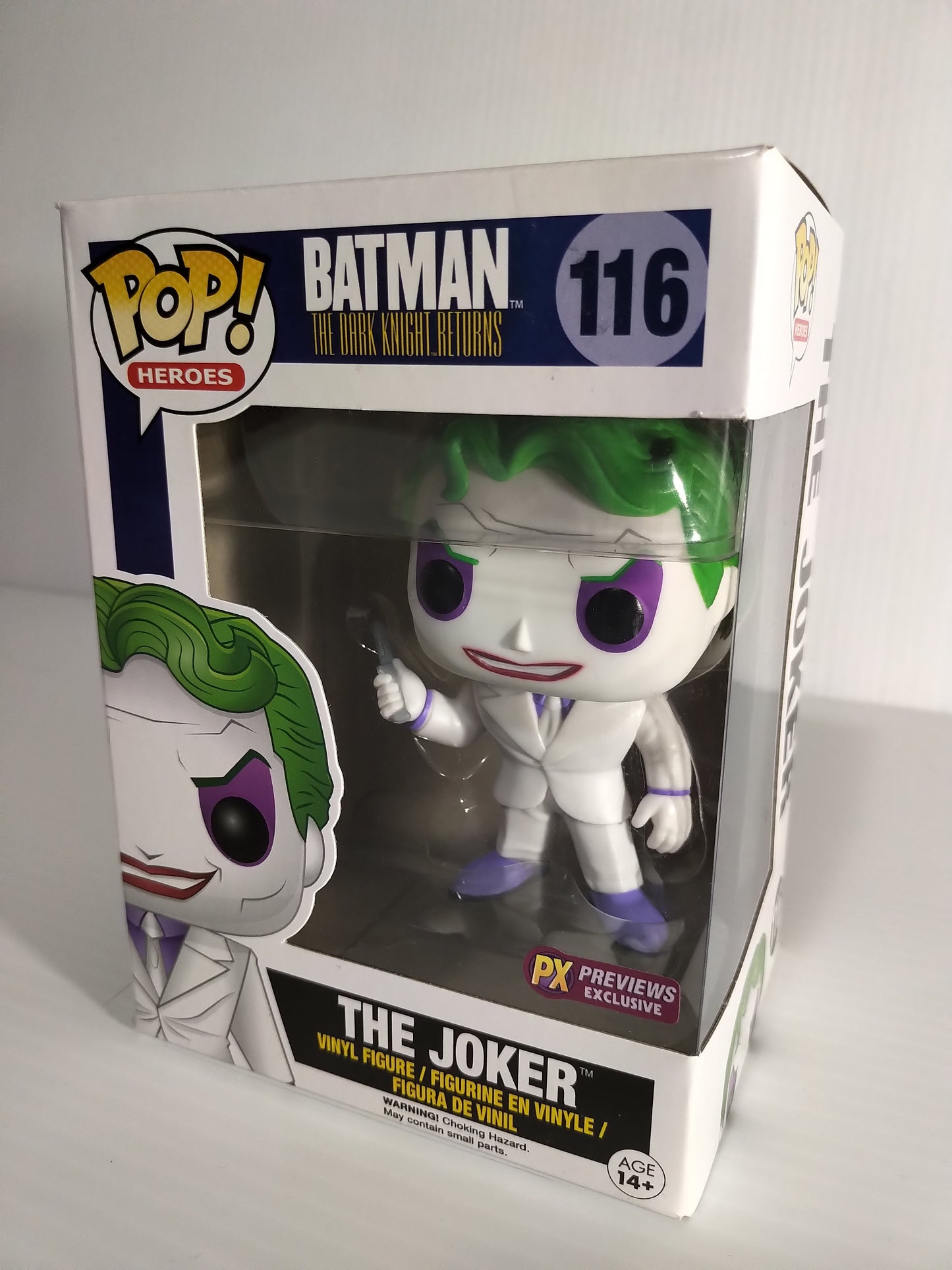 The Joker Funko Pop #116 PX Previews Exclusive The Dark Knight Returns Batman DC