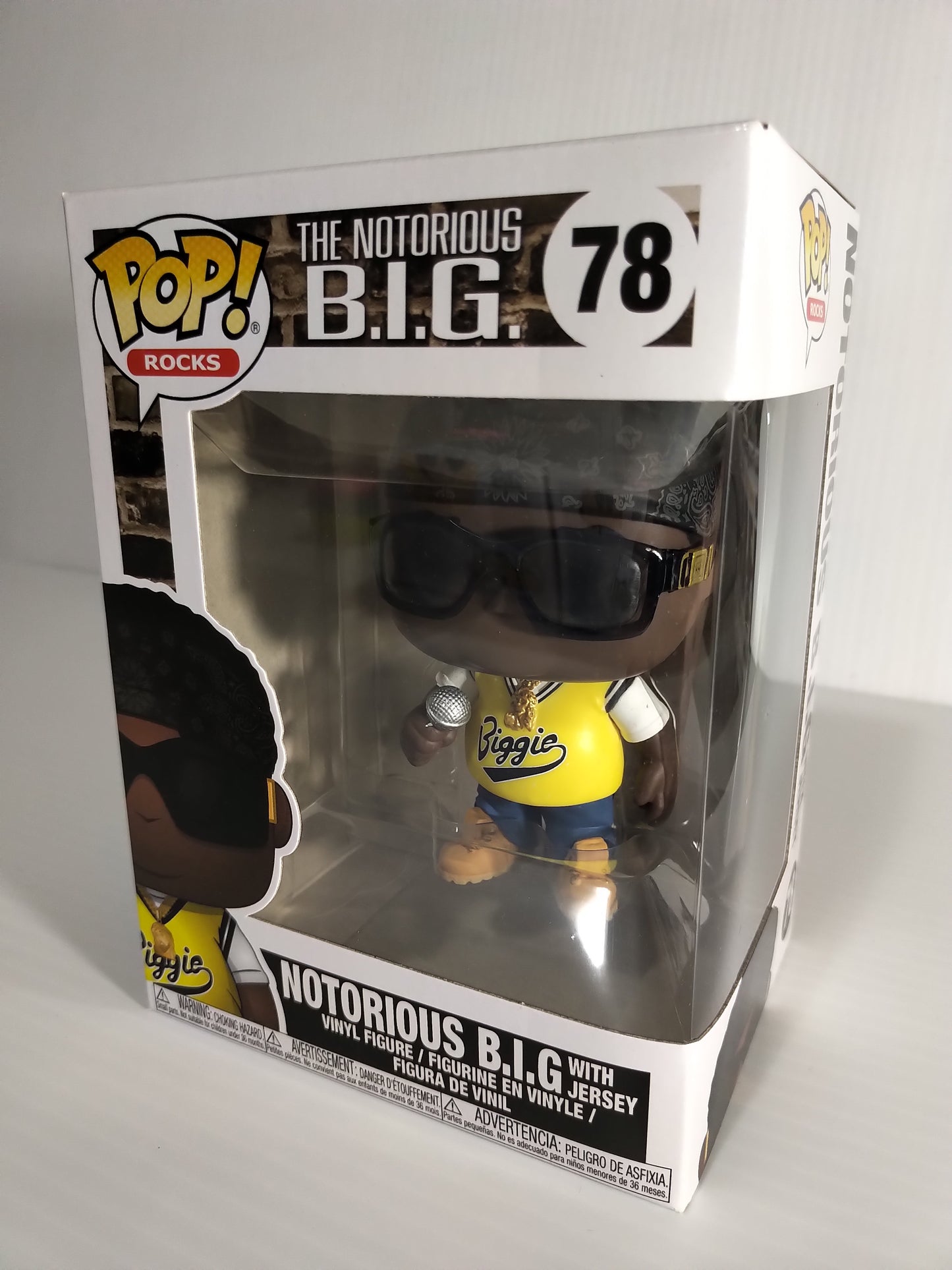 Notorious B.I.G. With Jersey Funko Pop #78