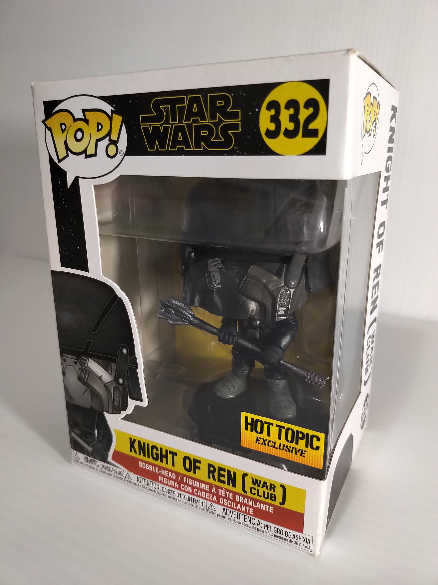 Knight of Ren (War Club) Funko Pop #332 Hot Topic Exclusive Star Wars