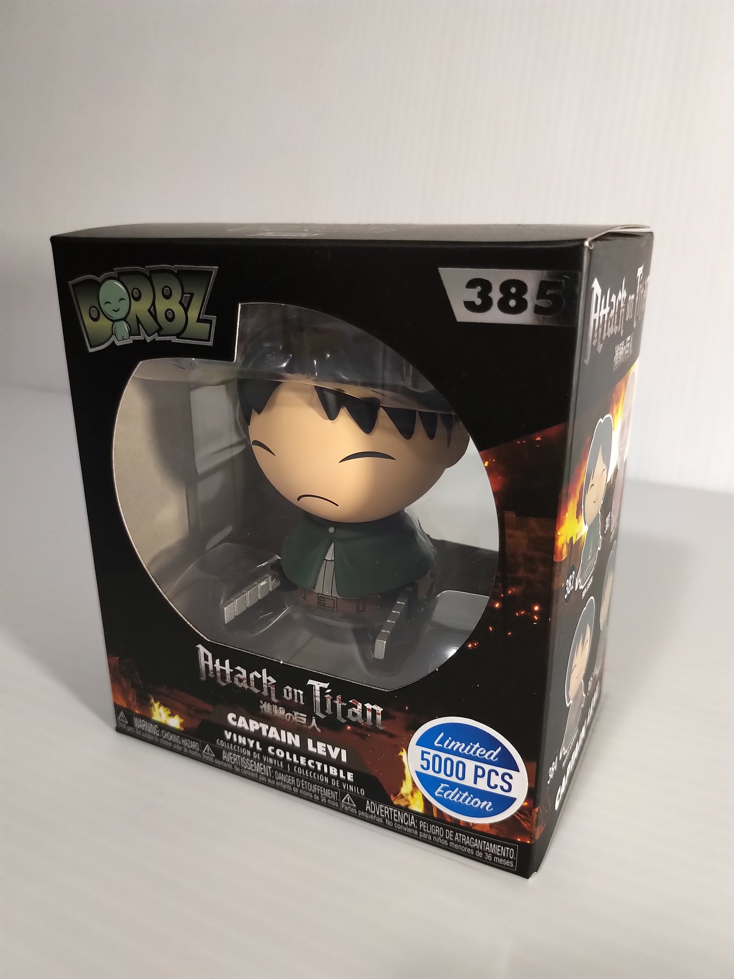 Captain Levi Dorbz #385 5000 Pieces Limited Edition Attack on Titan