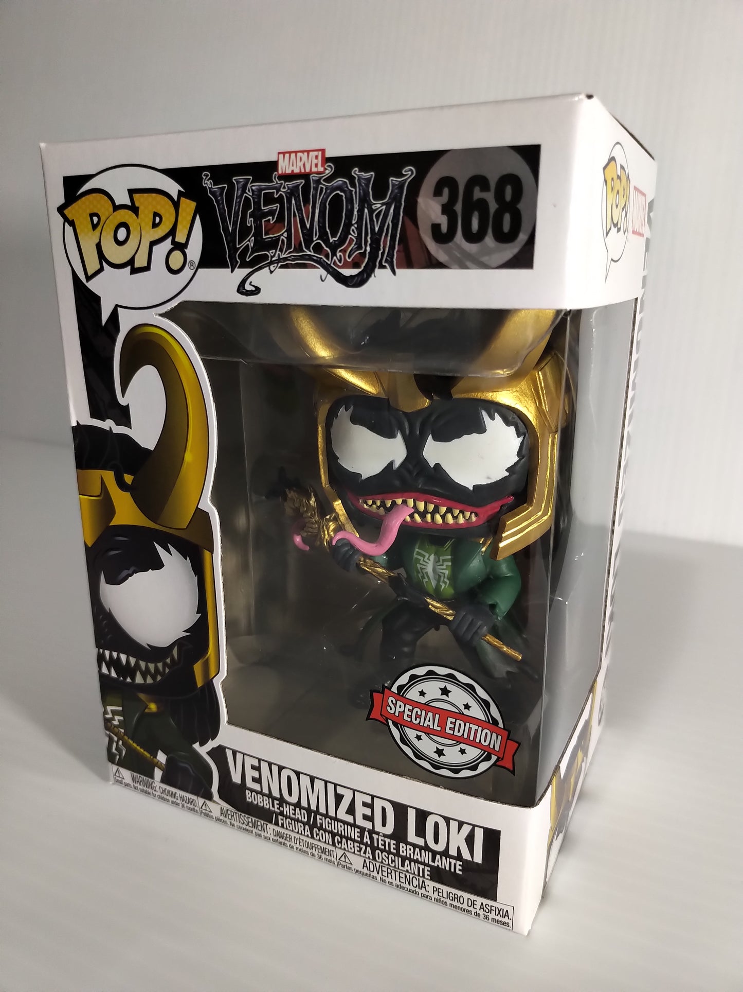 Venomized Loki Funko Pop #368 Special Edition Venom Marvel