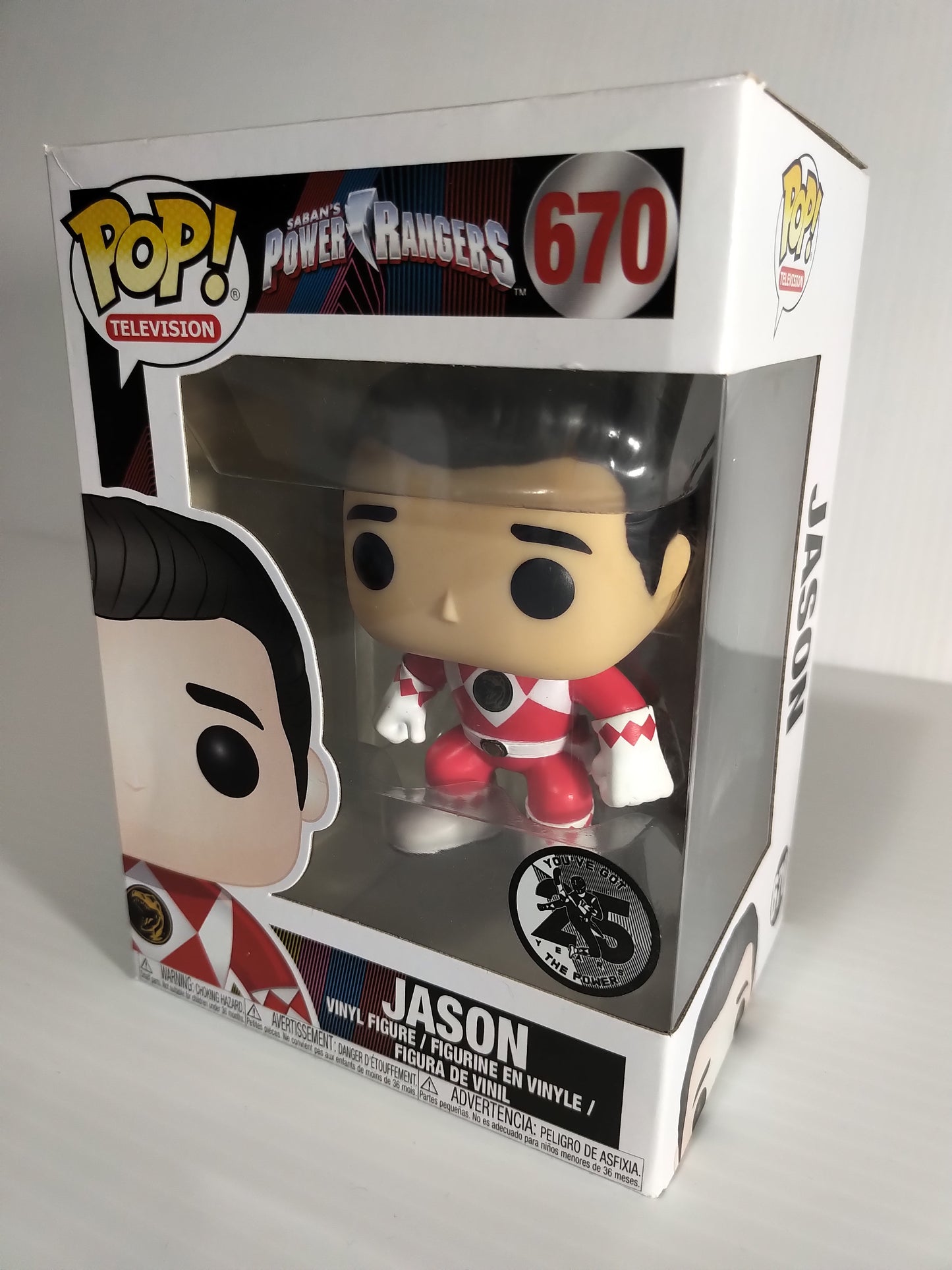 Jason Funko Pop #670 25 Years Saban's Power Rangers