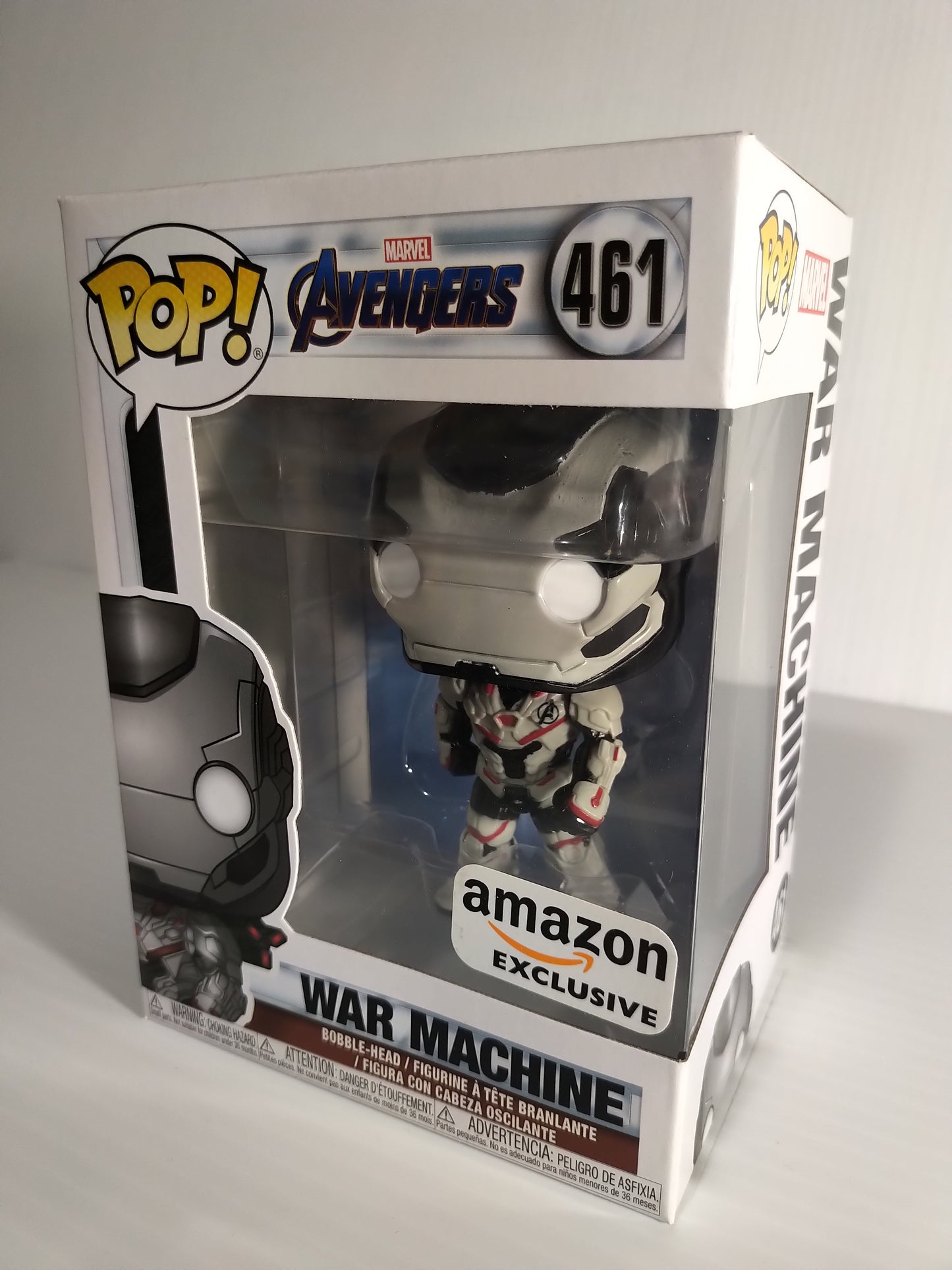 War Machine (Quantum Realm Suit) Funko Pop #461 Amazon Exclusive Avengers Marvel