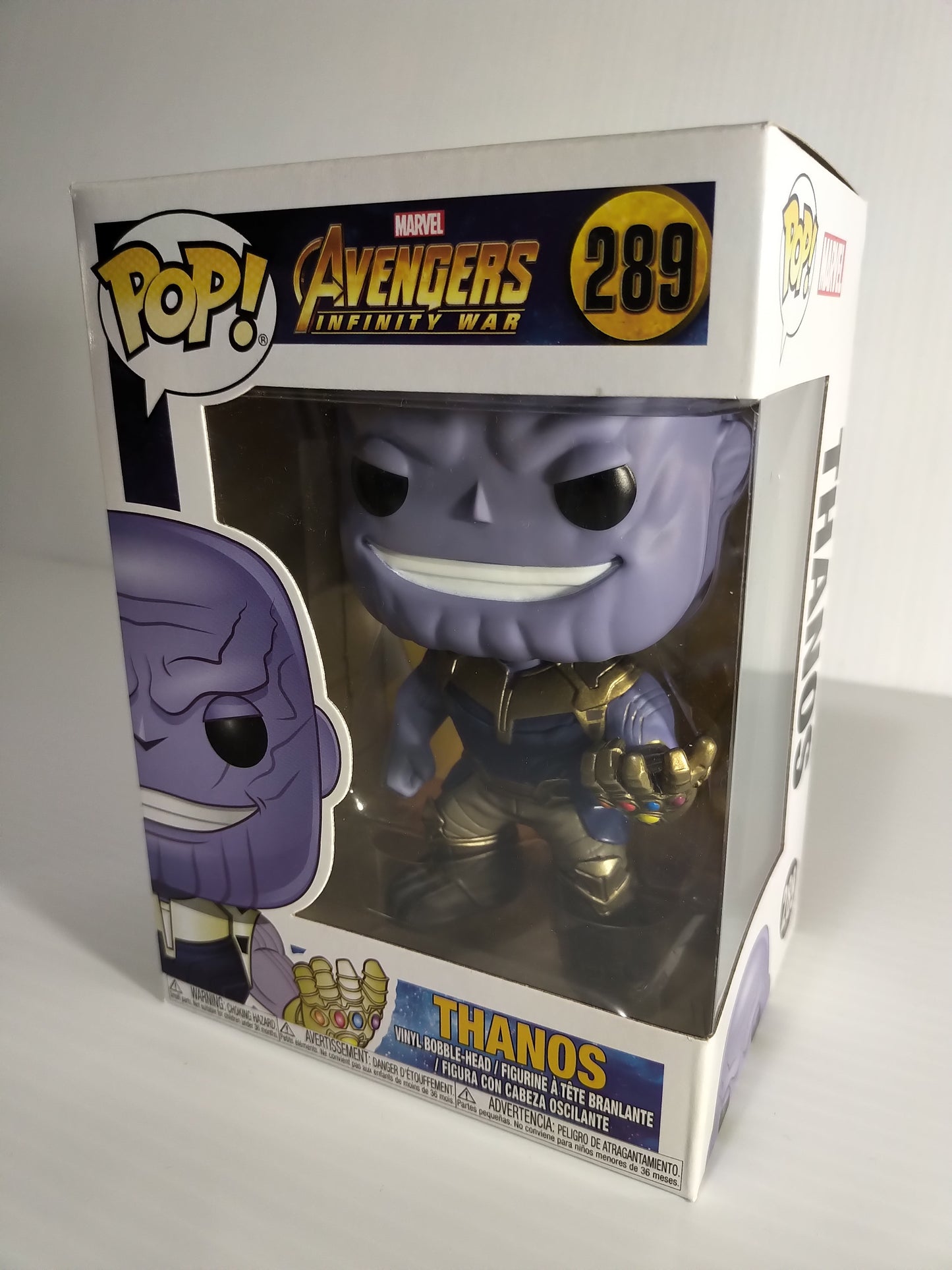 Thanos Funko Pop #289 Avengers Infinity War Marvel