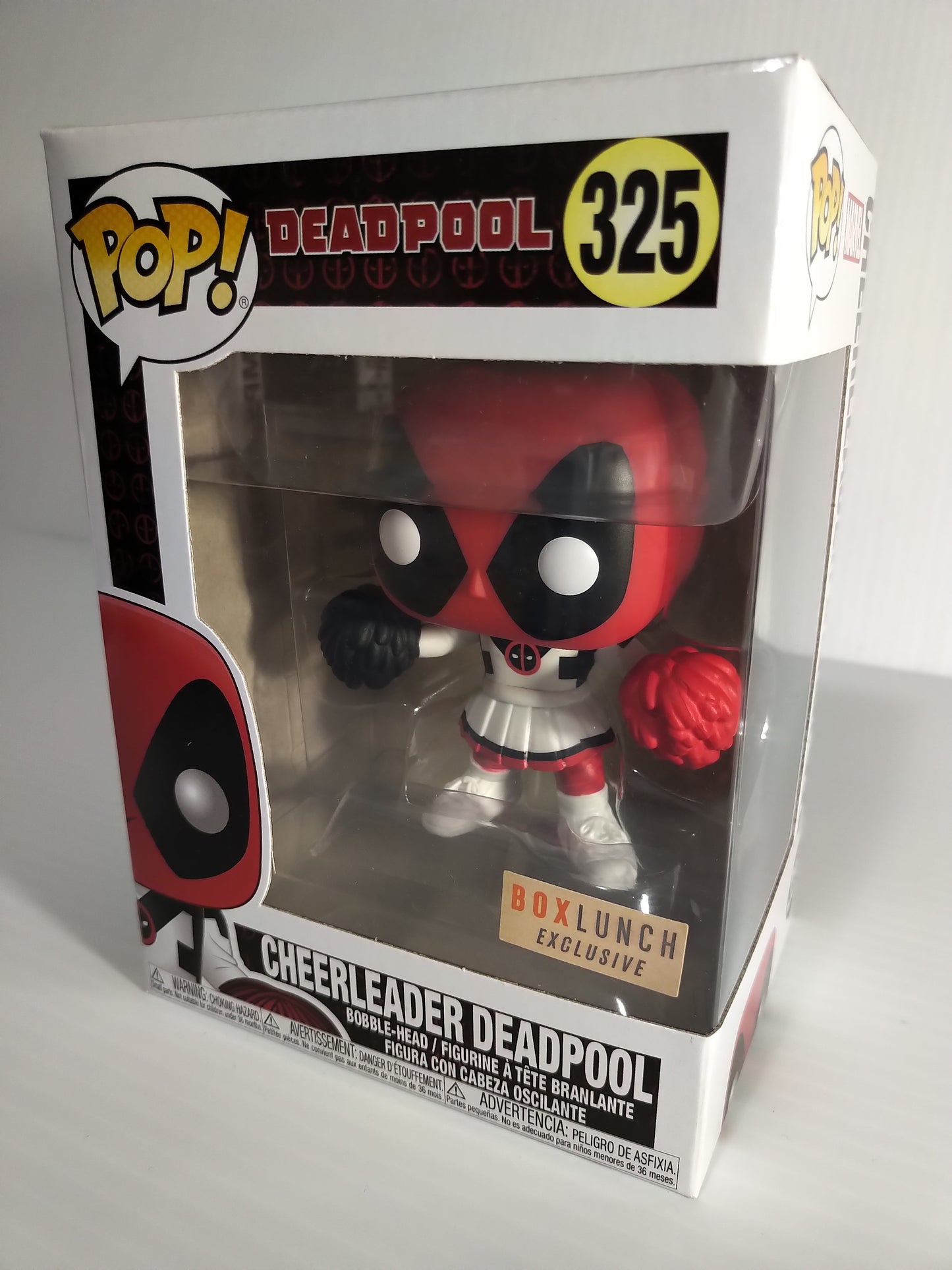 Cheerleader Deadpool Funko Pop #325 Box Lunch Exclusive Marvel