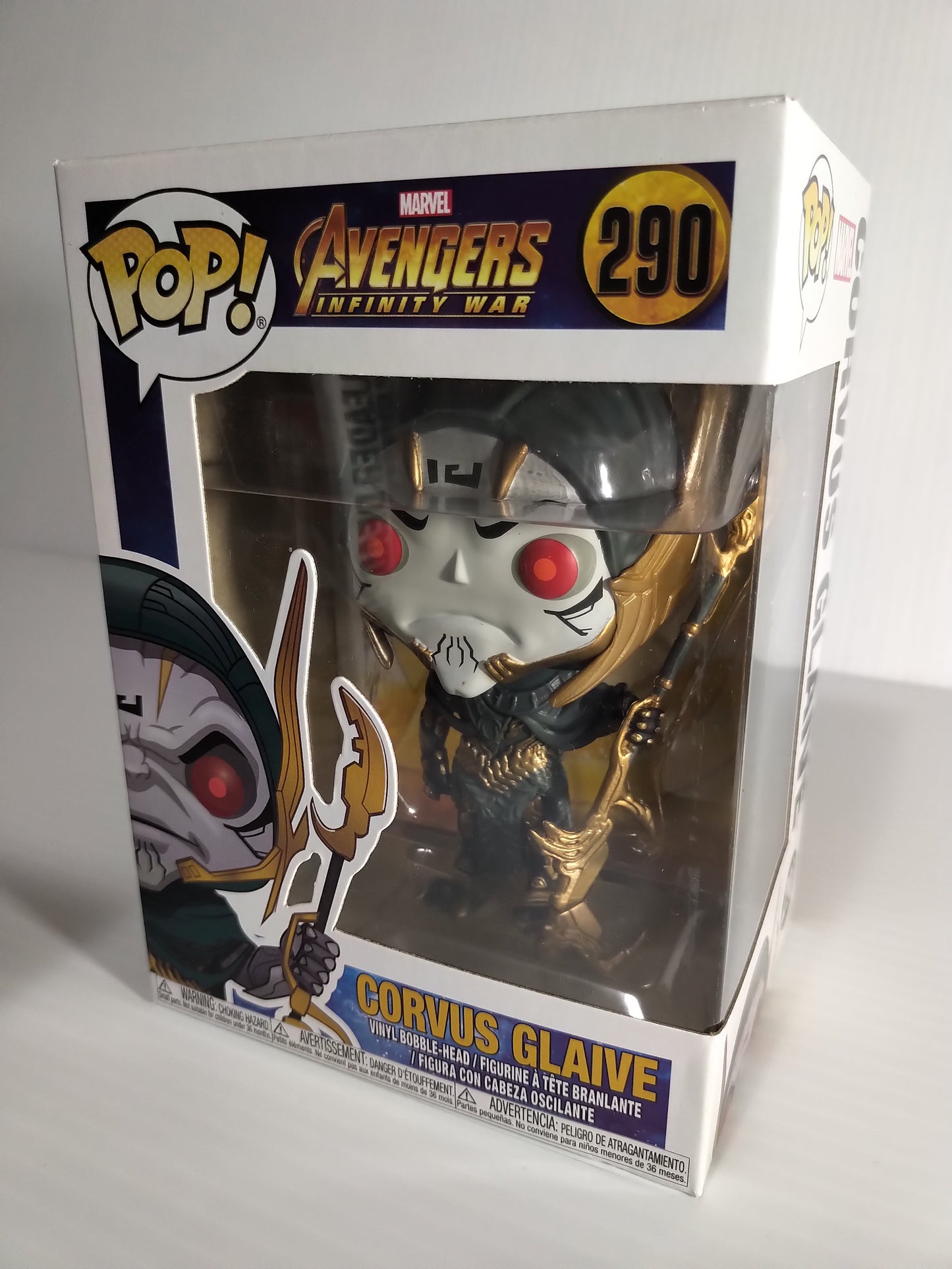 Corvus Glaive Funko pop #290 Avengers Infinity War Marvel