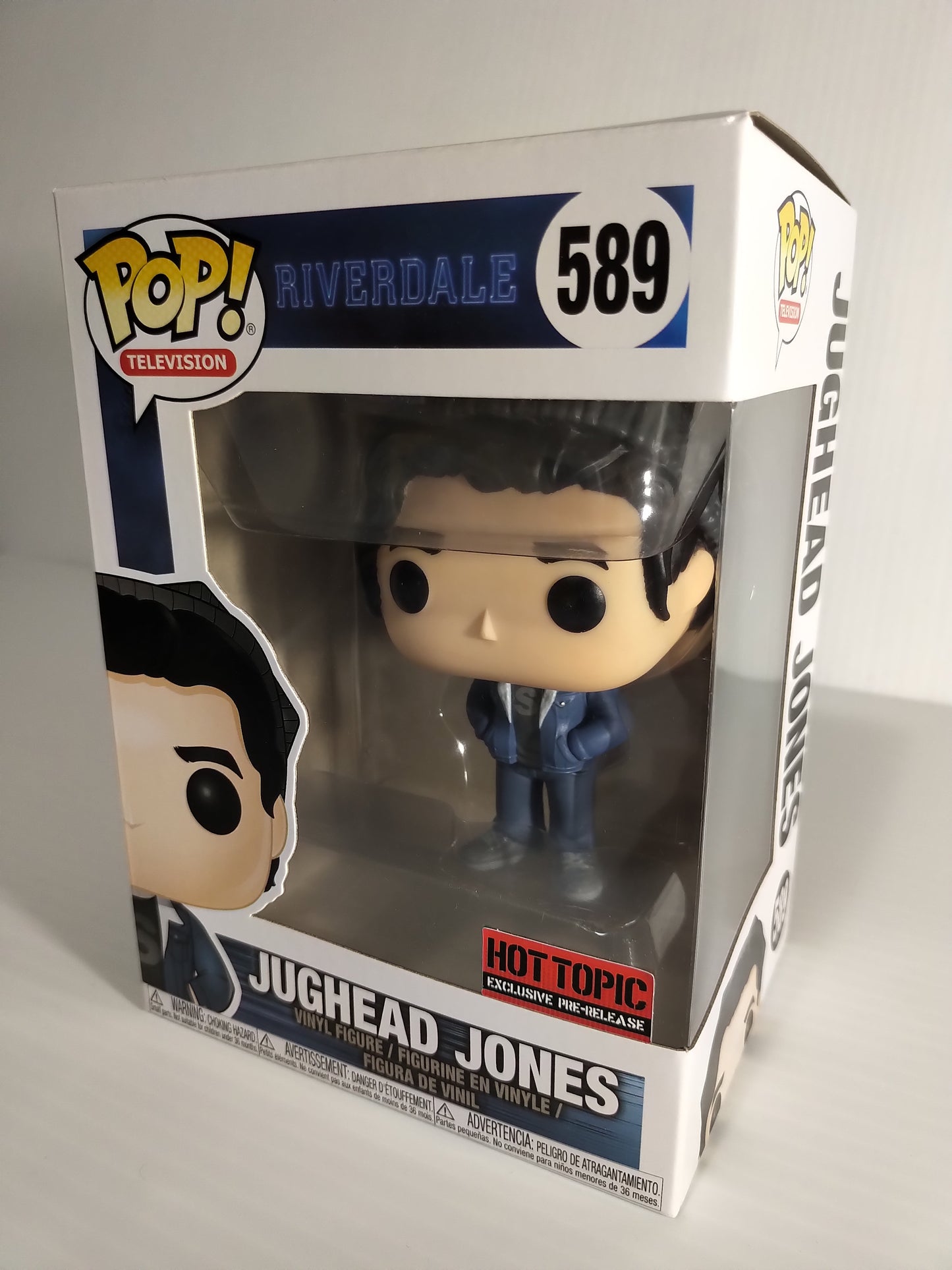 Jughead Jones Funko Pop #589 Hot Topic Pre-Release Exclusive Riverdale