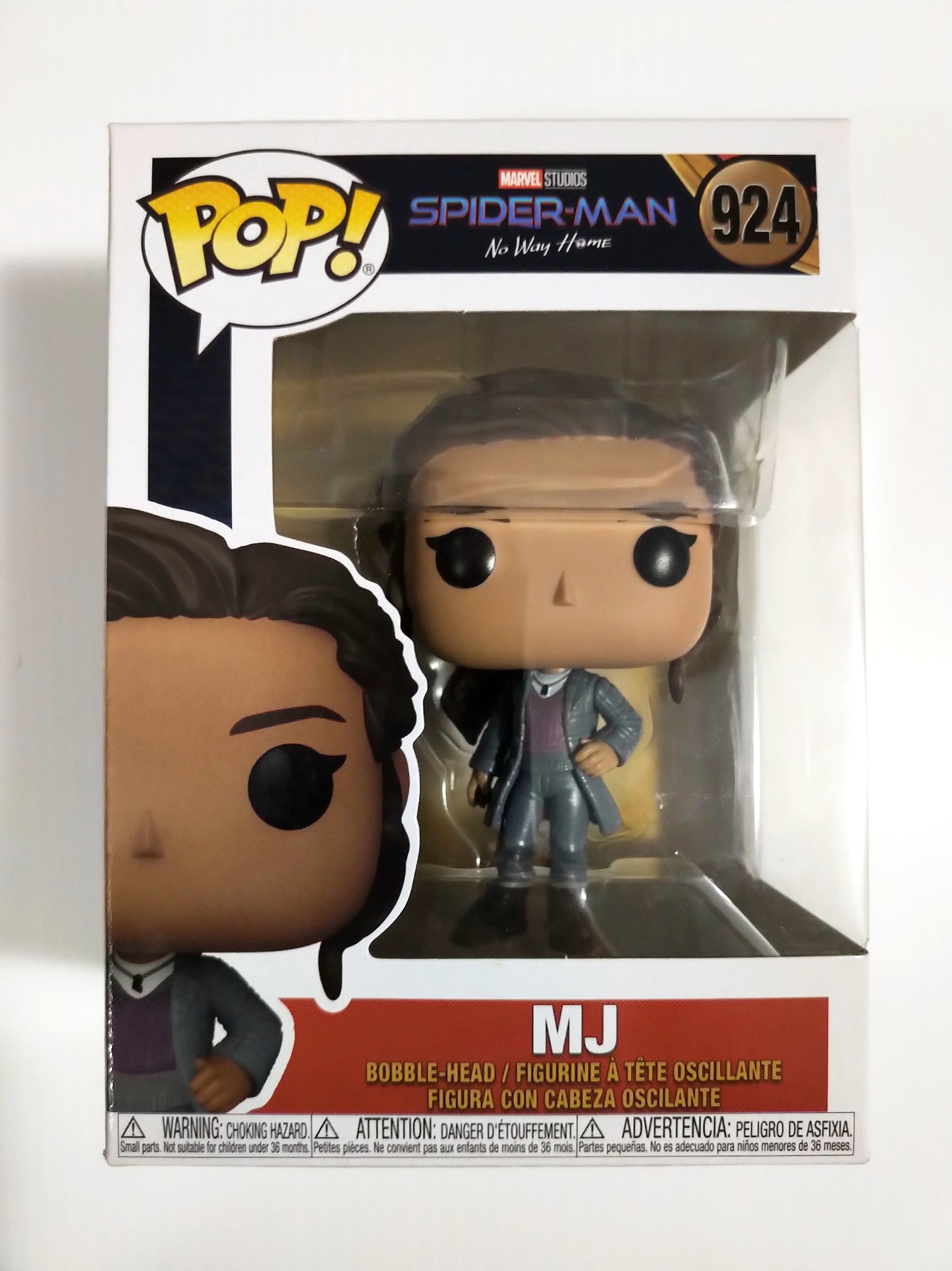 MJ Funko Pop #924 Spider-Man No Way Home Marvel