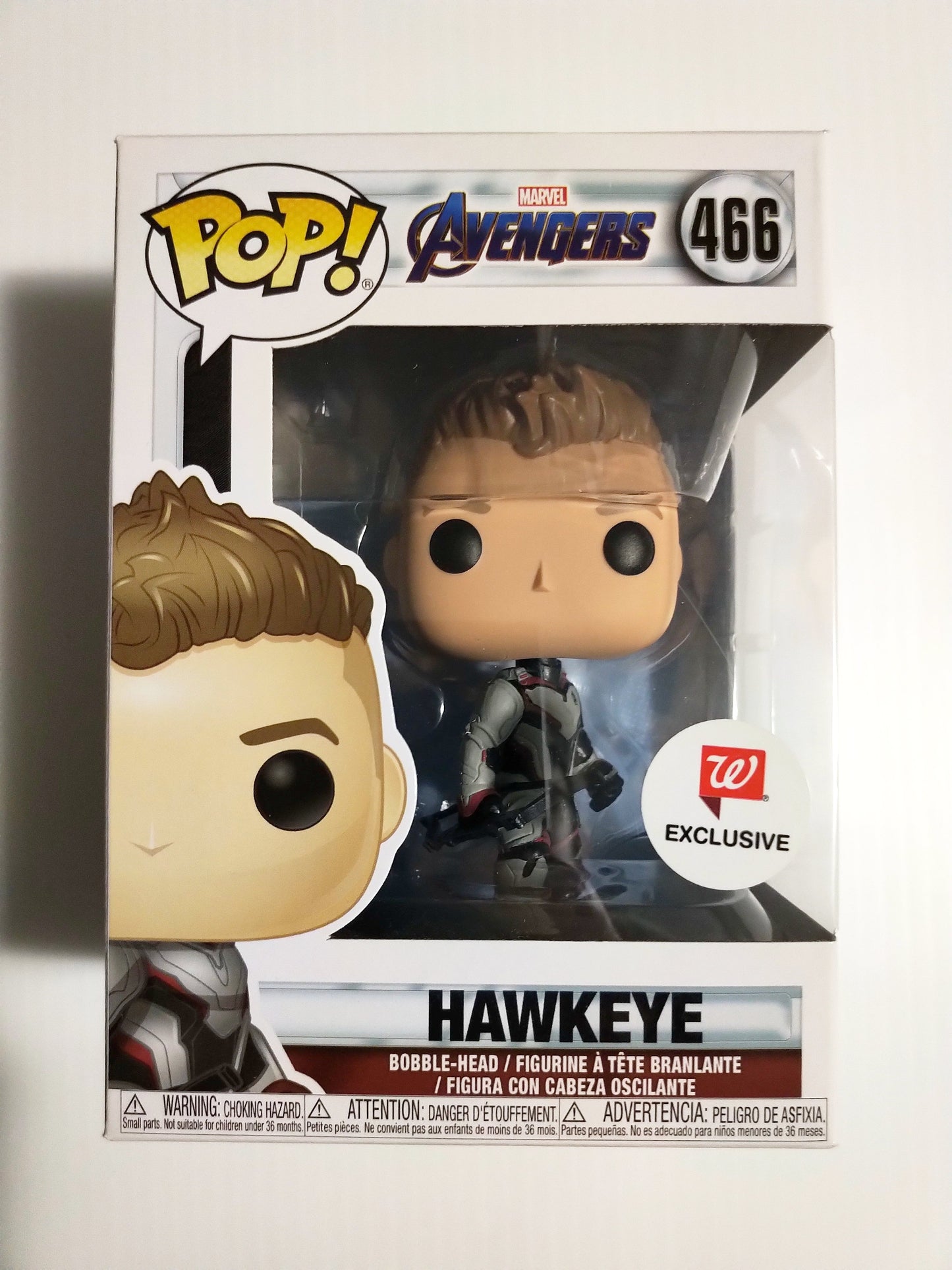 Hawkeye Funko Pop #466 Walgreens Exclusive Avengers Marvel