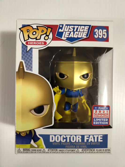 Doctor Fate Funko Pop #395 2021 Summer Convention Limited Edition Justice League DC