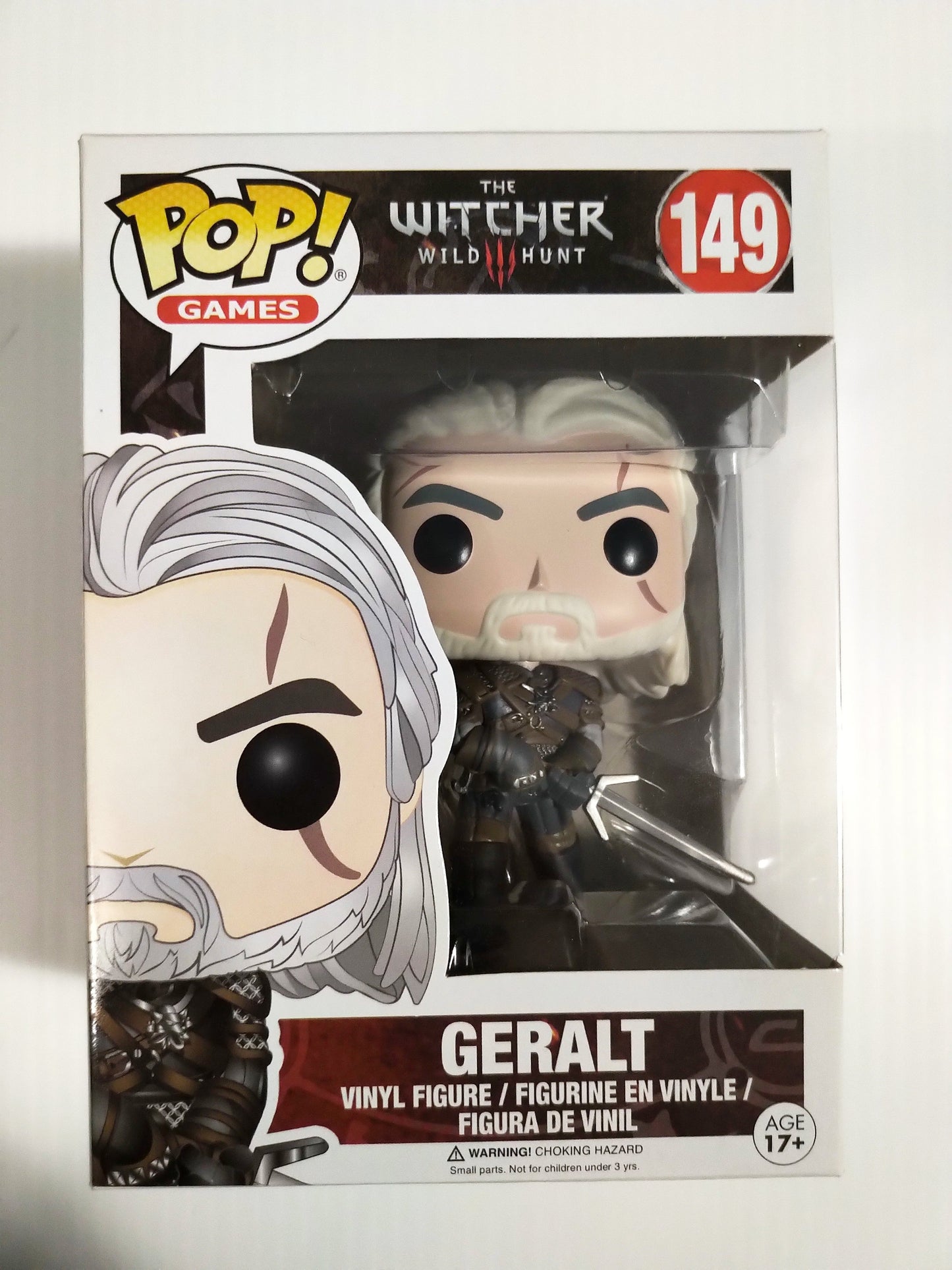 Geralt Funko Pop #149 The Witcher Wild Hunt