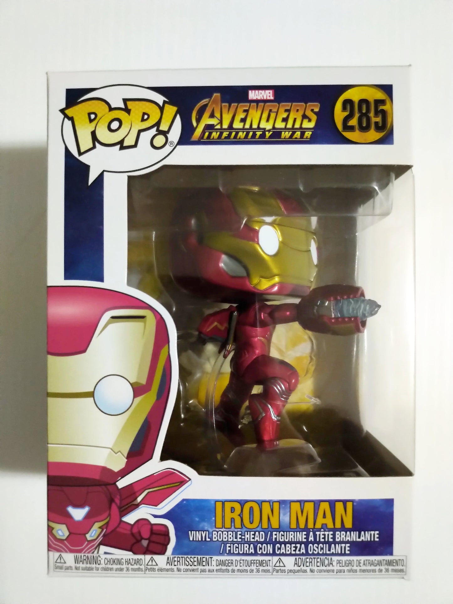 Iron Man Funko Pop #285 Avengers Infinity War Marvel
