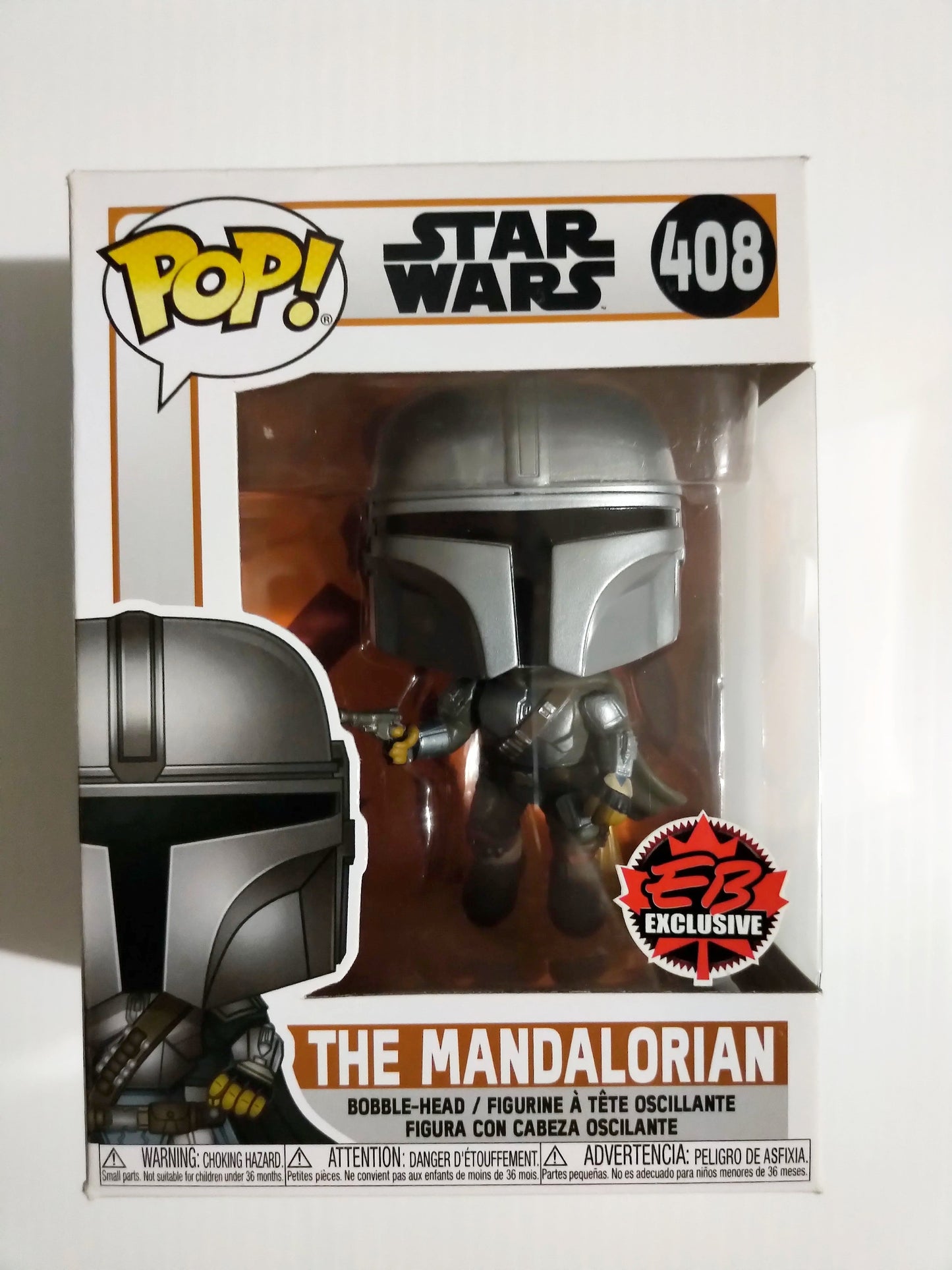 The Mandalorian Funko Pop #408 EB Games Exclusive Star Wars