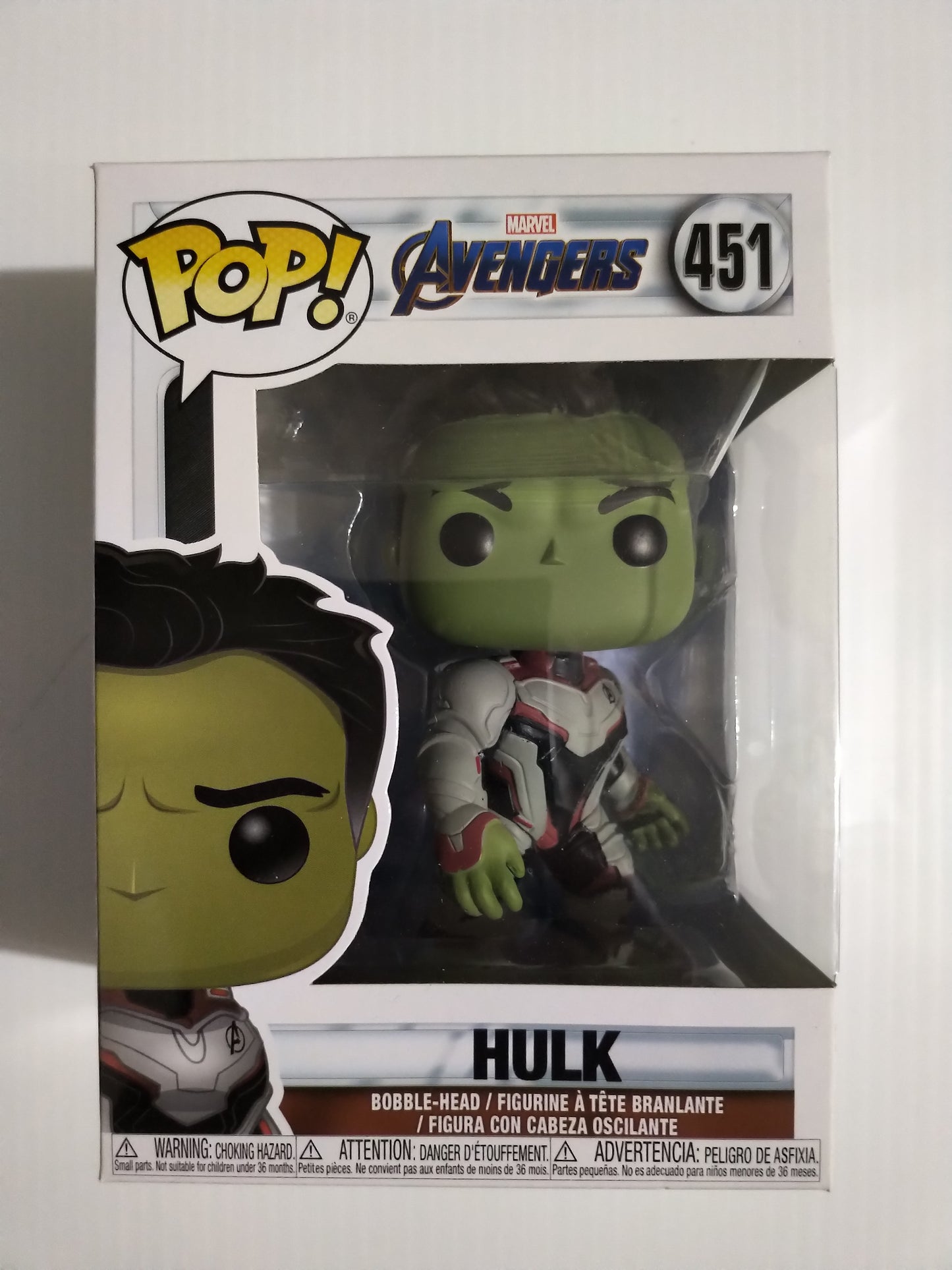 Hulk Funko Pop #451 Avengers Marvel