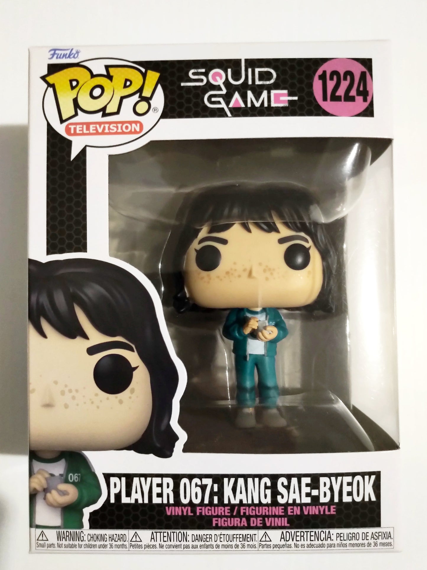 Player 067: Kang Sae-Byeok Funko Pop #1224 Squid Game