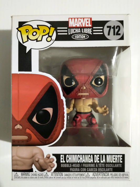 El Chimichanga De La Muerte Funko Pop #712 Lucha Libre Marvel