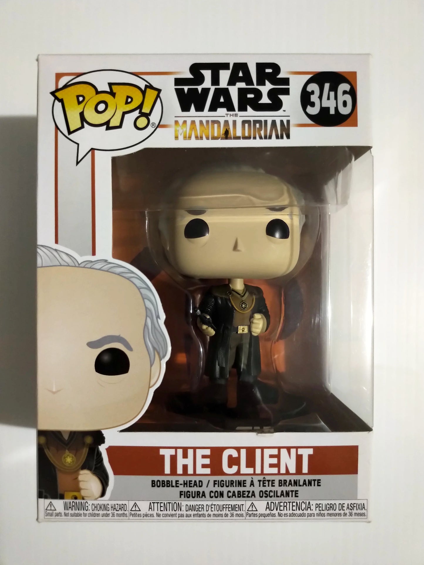 The Client Funko Pop #346 Mandalorian Star Wars