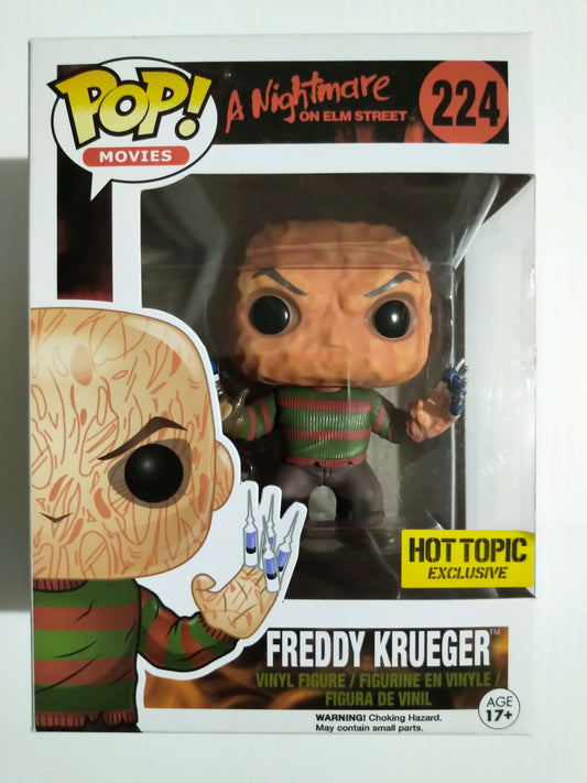 Freddy Krueger Funko Pop #224 Hot Topic Exclusive Nightmare On Elm Street
