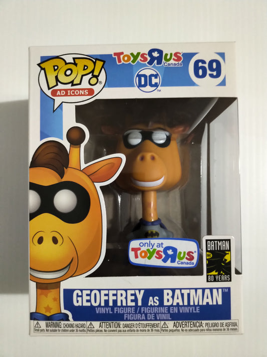 Geoffrey As Batman Funko Pop #69 Toys R Us Exclusive DC
