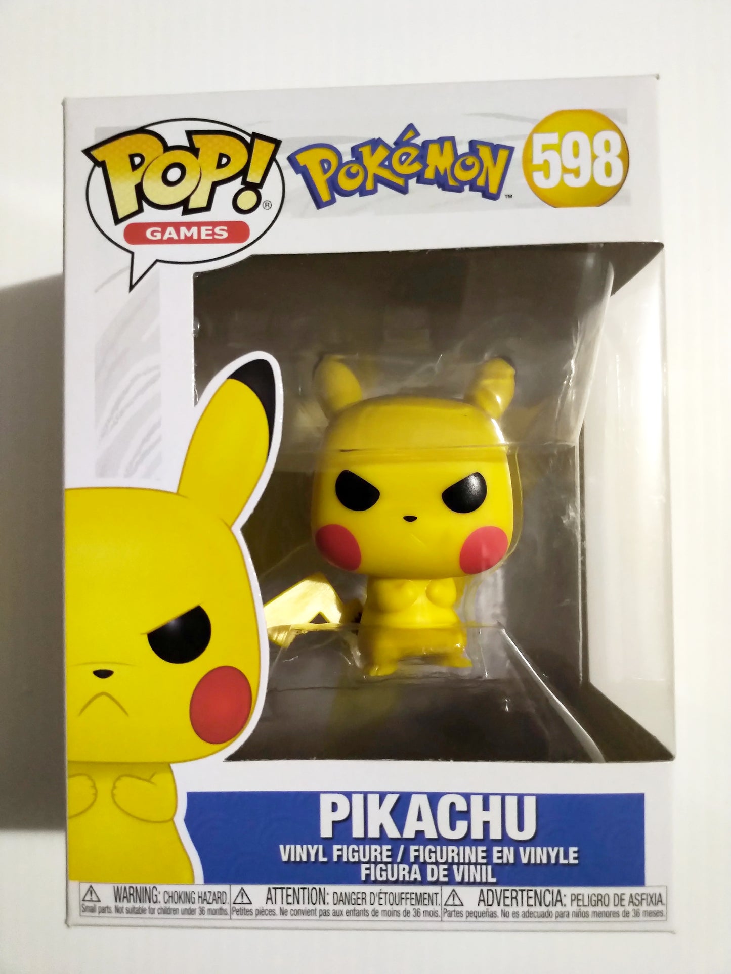 Pikachu Funko Pop #598 Grumpy Pokemon