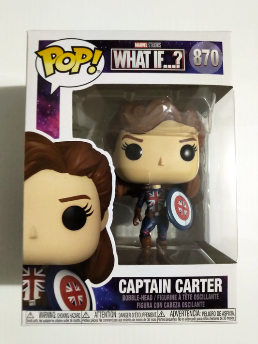 Captain Carter Funko Pop #870 What If...? Marvel