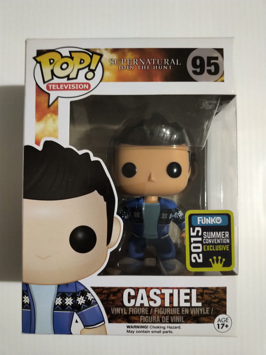 Castiel (In Sweater) Funko Pop #95 2015 Summer Convention Exclusive Supernatural Join the Hunt