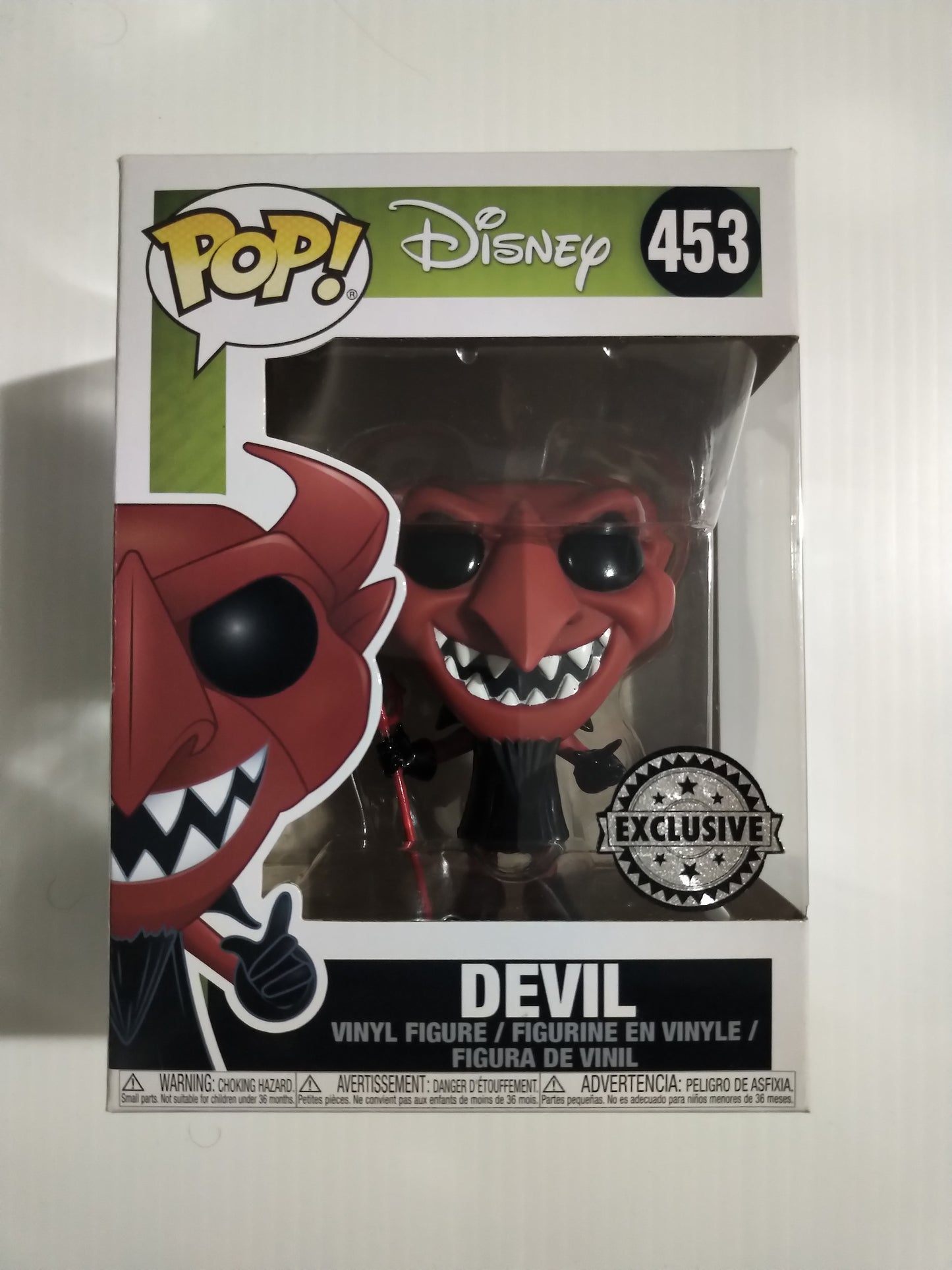 Devil Funko Pop #453 Exclusive Nightmare Before Christmas Disney