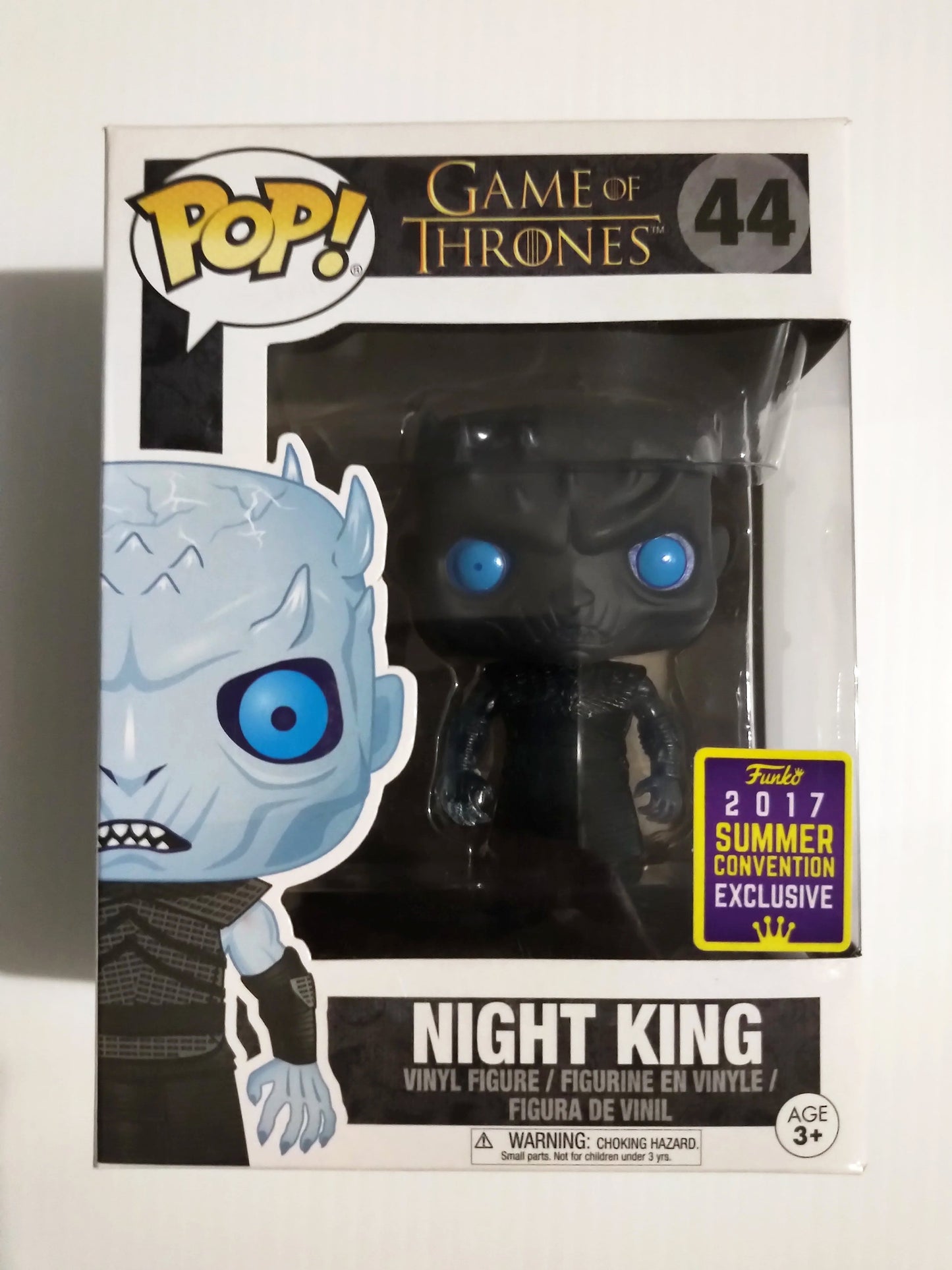 Night King Funko Pop #44 2017 Summer Convention Exclusive Game of Thrones