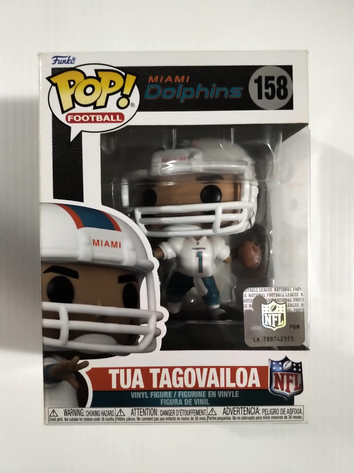 Tua Tagovailoa Funko Pop #158 Miami Dolphins Football