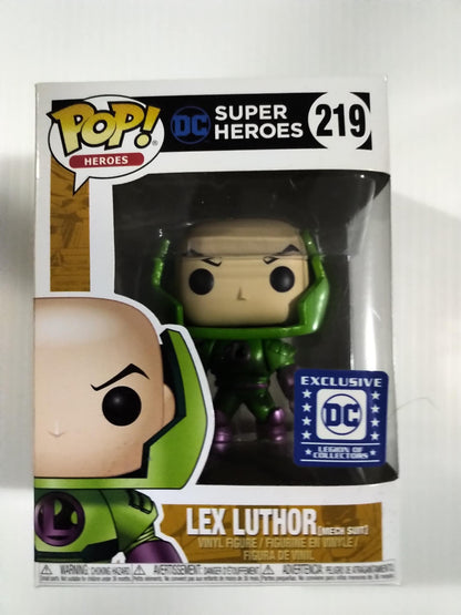 Lex Luthor (Mech Suit) Funko Pop #219 SC Super Heroes Superman DC Exclusive
