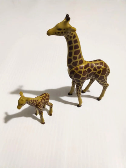Playmobil Giraffes One Full Size and One Calf Set of 2