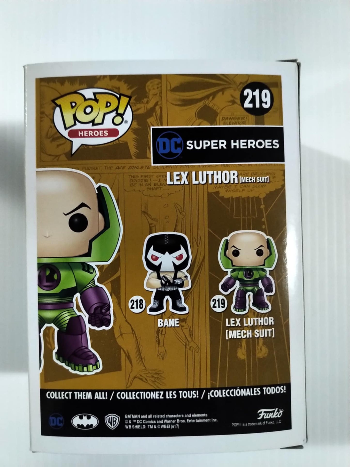 Lex Luthor (Mech Suit) Funko Pop #219 SC Super Heroes Superman DC Exclusive