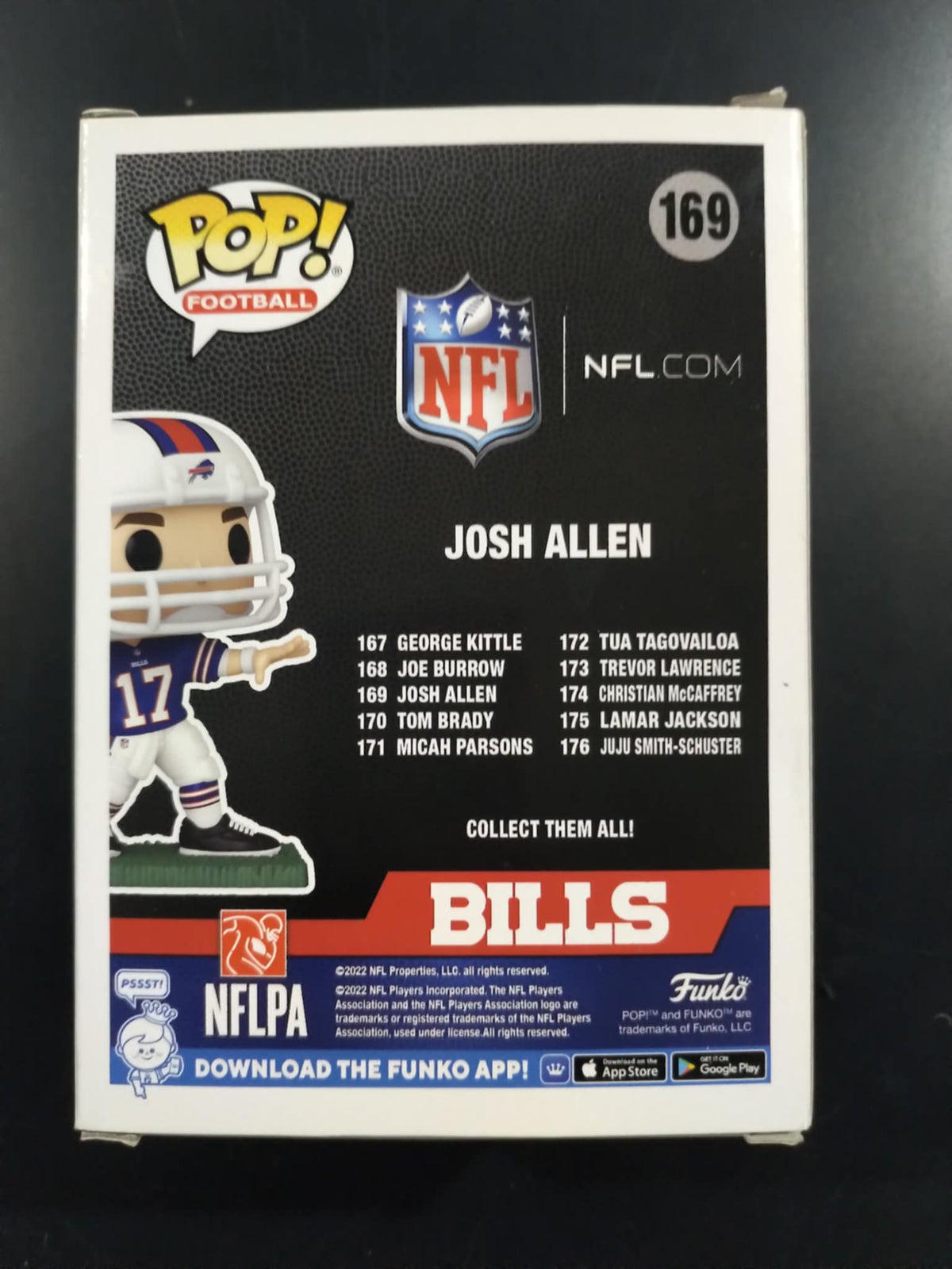Josh Allen Funko Pop #169 Football Buffalo Bills