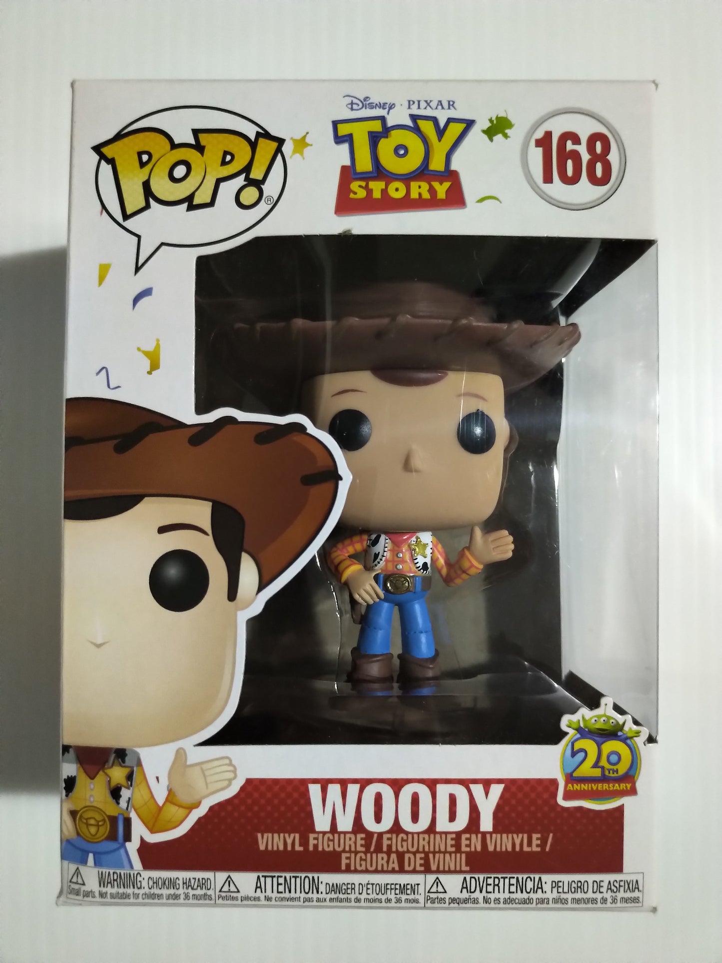 Woody Funko Pop #168 Toy Story Disney Pixar