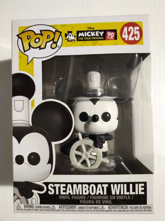 Steamboat Willie Funko Pop #425 Mickey Mouse The True Original 90 Years Disney