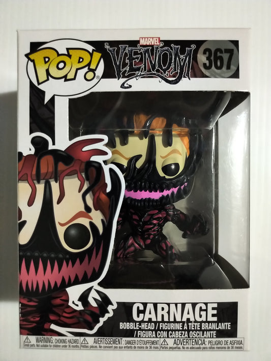 Carnage (Cletus Kasady) Funko Pop #367 Venom Marvel