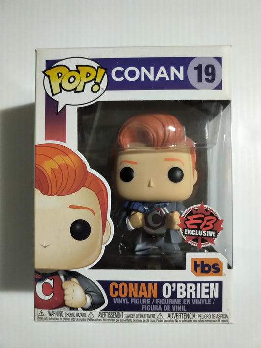 Conan O'Brien (Clark Kent) Funko Pop #19 EB Exclusive TBS