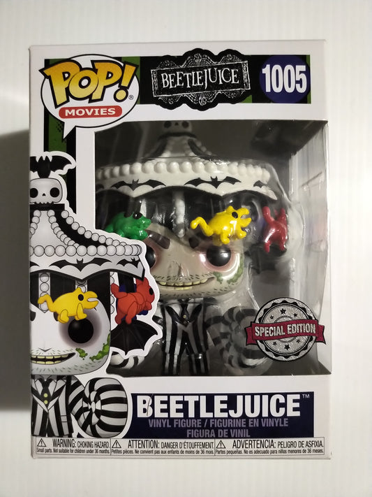 Beetlejuice (Carousel Hat) Funko Pop #1005 Special Edition Exclusive
