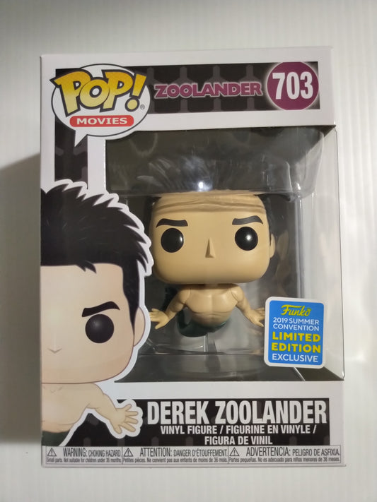 Derek Zoolander (Merman) Funko Pop #703 2019 Summer Convention Limited Edition