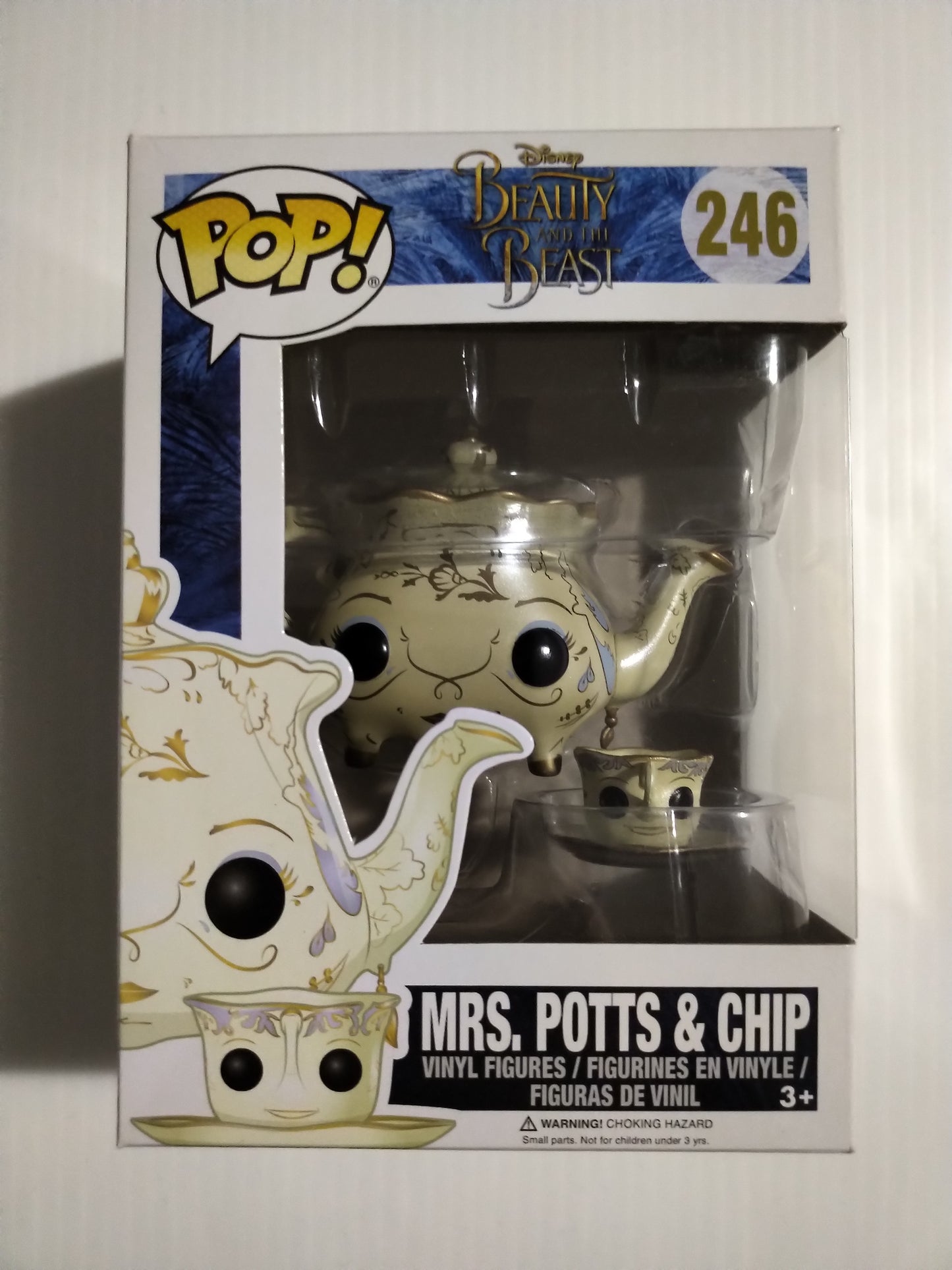 Mrs. Potts & Chip (Live Action) Funko Pop #246 Beauty and the Beast Disney