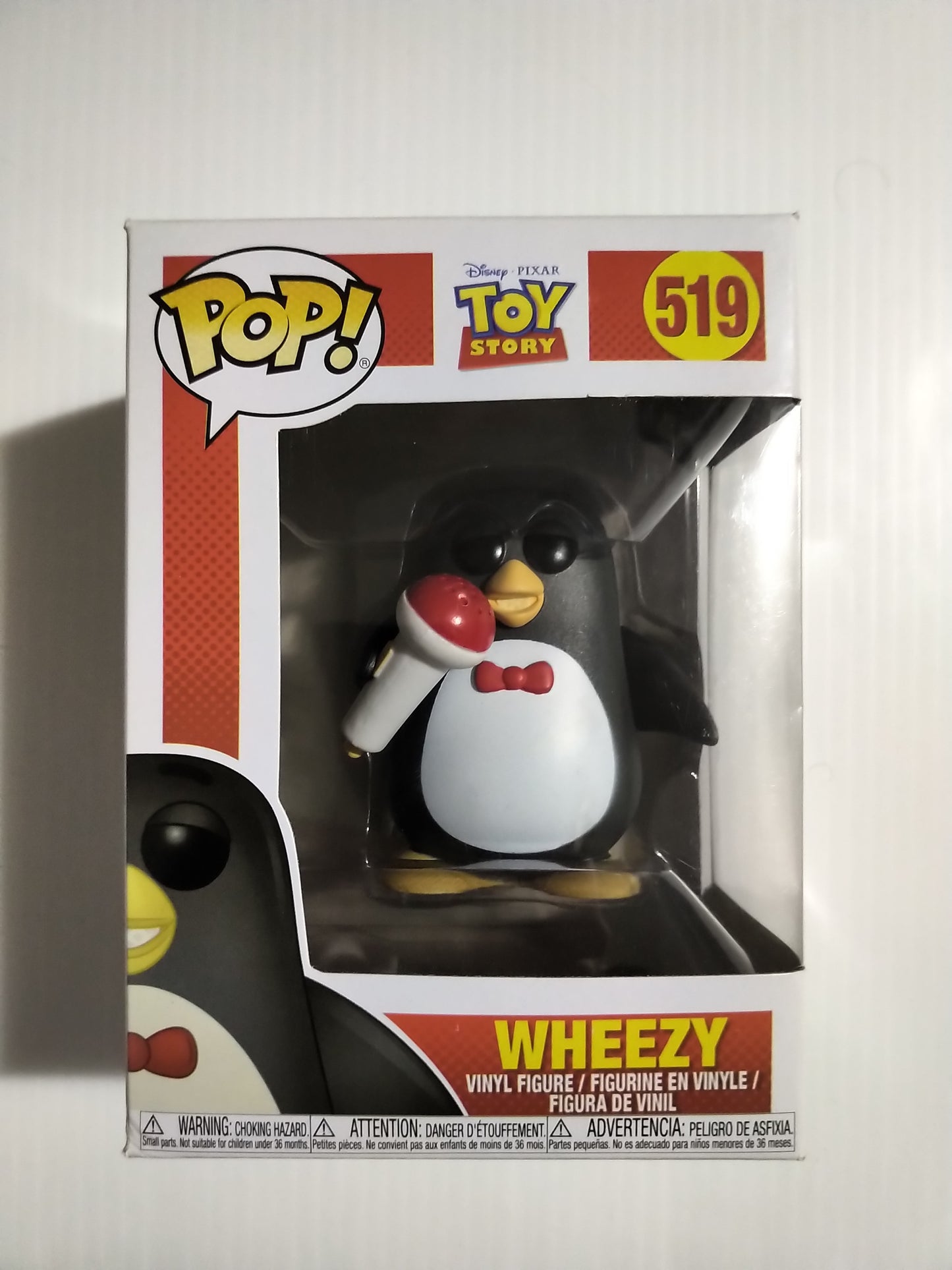 Wheezy Funko Pop #519 Toy Story Disney Pixar