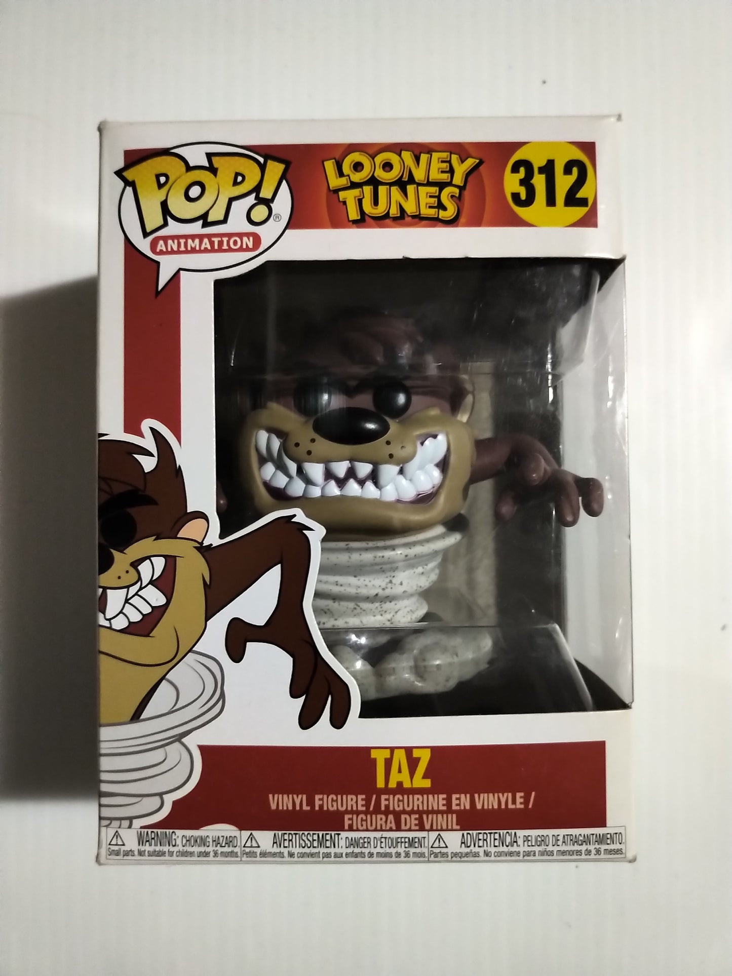 Taz Funko Pop #312 Looney Tunes Tasmanian Devil