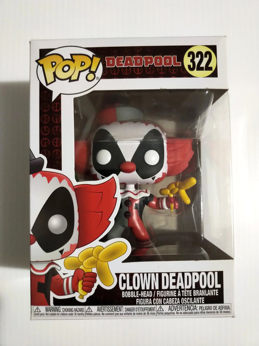 Clown Deadpool Funko Pop #322 Marvel