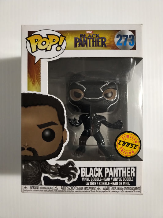 Black Panther (Masked) Funko Pop #273 Chase Limited Edition Black Panther Marvel