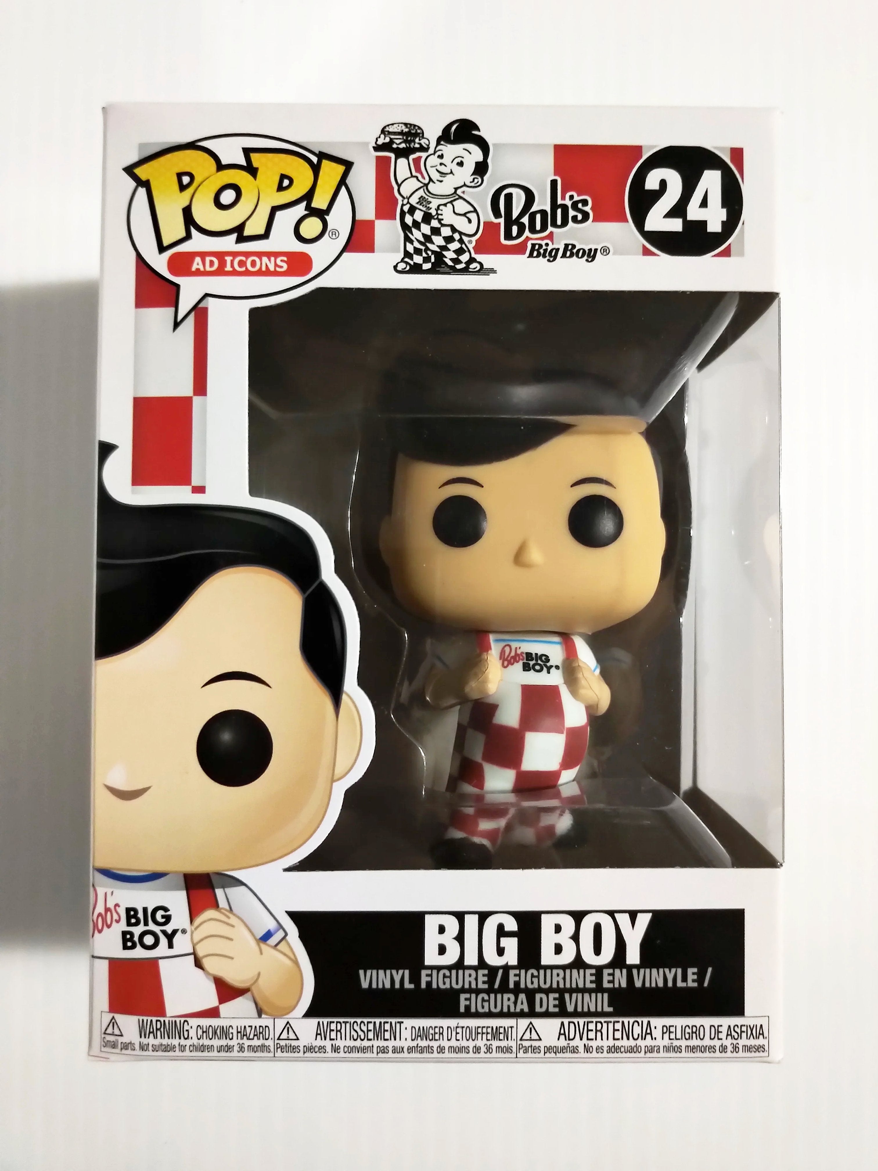 Big Boy Funko Pop #24 Bob's Big Boy – SidekickStreet