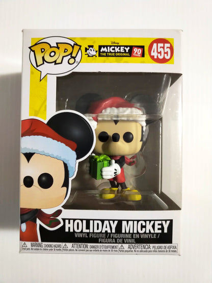 Holiday Mickey Funko Pop #455 The True Original 90 years Disney